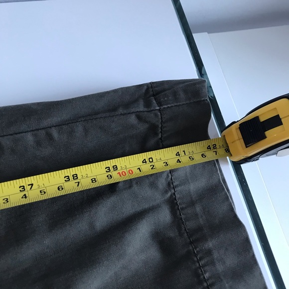 Calvin Klein Khaki Army Green Mens 100% Cotton Jeans - Picture 15 of 16